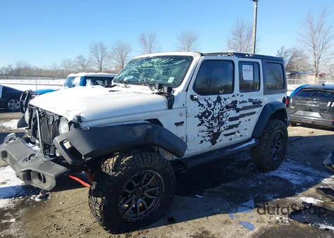 2020 Jeep Wrangler Unlimited Sport S 4X4 from USA, damaged, VIN 1C4HJXDNXLW258512